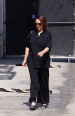 MAYA RUDOLPH Arrives at Jimmy Kimmel Live in Hollywood 05/31/2024