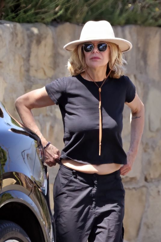 MEG RYAN Out and About in Santa Barbara 06/18/2024