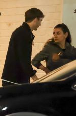 MILA KUNIS and Ashton Kutcher Out for Ddinner with Friends at Anajak Thai in Sherman Oaks 05/30/2024