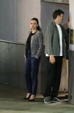 MILA KUNIS and Ashton Kutcher Out for Dinner with Jordan Masterson in Los Angeles 05/03/2024