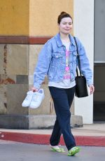 MIRANDA COSGROVE Leaves a Nail Salon in Los Angeles 06/04/2024