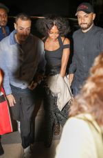 NAOMI CAMPBELL Arrives at Costes Hotel in Paris 06/24/2024