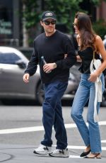 NATALIE KUCKENBURG and Paul Wesley Out in New York 06/24/2024