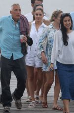 OLIVIA CULPO Enjoying a Day of Boating with Her Family in Rhode Island 06/26/2024