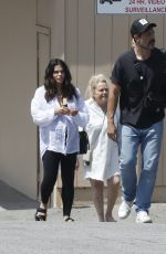 Pregnant JENNA DEWAN and Her Mom Out with Steve Kazee in Los Angeles 06/09/2024