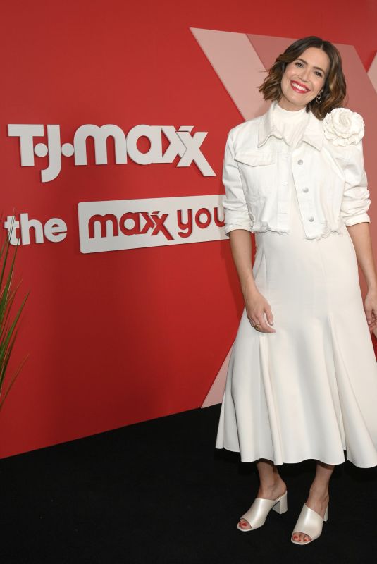 Pregnant MANDY MOORE at TJ Maxx Claim Your And Event 06/24/2024