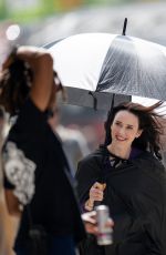 RACHEL BROSNAHAN on the Set of Superman in Cleveland 06/24/2024