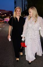 REBEL WILSON and RAMONA AGRUMA Leaves Dinner Date at San Vicente Bungalows in West Hollywood 06/03/2024
