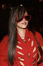 RIHANNA Out for Dinnner at Royal Monceau