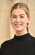 ROSAMUND PIKE at Dior Fall 2024 Couture Show in Paris 06/24/2024