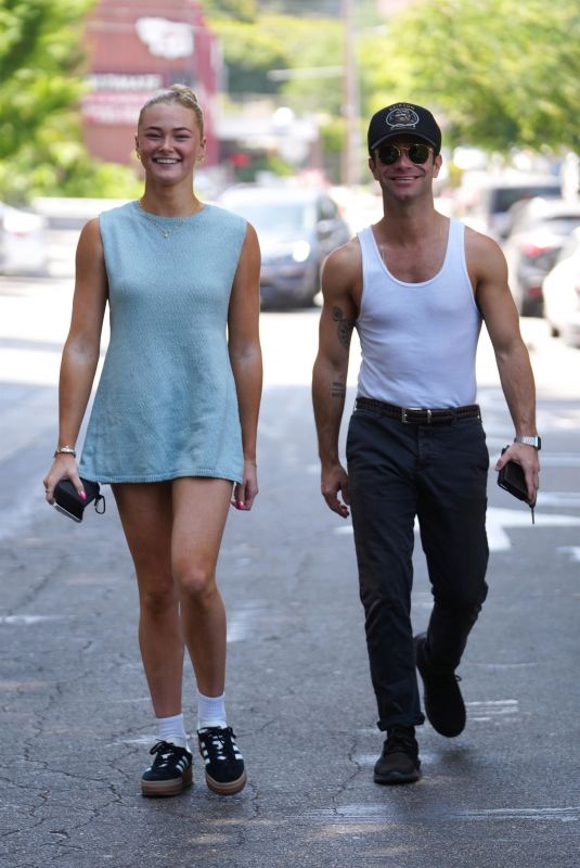 RYLEE ARNOLD and Sasha Farber on a Lunch Date at Civil Coffee in Los Angeles 06/19/2024