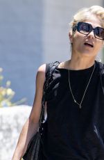 SELMA BLAIR Out with Her Dog in Studio City 06/13/2024