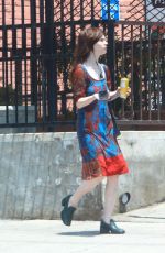 SOPHIE THATCHER Out for Iced Drink in Los Angeles 06/05/2024