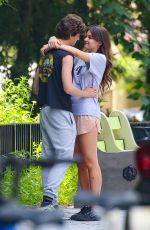 SURI CRUSIE Out Kissing with Her Boyfriend in New York 06/20/2024