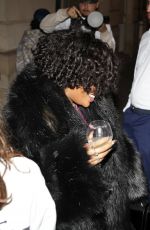 SZA Out for Dinner with Friends in Paris 06/03/2024