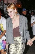 TALLULAH WILLIS Leaves Chateau Marmont with a Friend in West Hollywood 06/25/2024