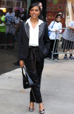 TARAJI P. HENSON Arrives at Good Morning America Show in New York 06/18/2024