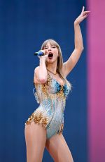 TAYLOR SWIFT Performs at The Eras Tour at Wembley Stadium in London 06/21/2024