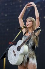 TAYLOR SWIFT Performs at The Eras Tour at Wembley Stadium in London 06/21/2024