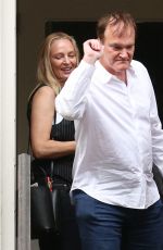 UMA THURMAN and Quentin Tarantino Leaves a Chinese Restaurant in New York 06/14/2024