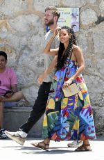 VICK HOPE Out and About in Sitges 06/02/2024