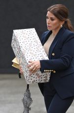 COLEEN ROONEY Arrives at Julie Perry 60th Birthday Party in Manchester 02/16/2024