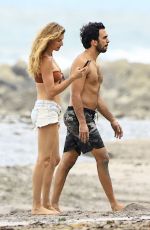 GISELE BUNDCHEN and Joaquim Valente Out at a Beach in Costa Rica 07/01/2024