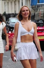 KIMBERLEY GARNER Out with Friends in Belgravia, Chelsea 06/29/2024