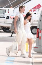 MILLIE BOBBY BROWN Catching a Flight at Olbia Costa Smeralda Airport in Sardinia 06/28/2024