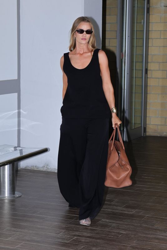 ROSIE HUNTINGTON-WHITELEY Arrives at Dolce&Gabbana Haute Couture Event in Cagliari 06/30/2024