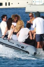 URSULA CORBERO Out for Lunch with Friends at Chezz Gerdy Restaurant in Formentera 06/30/2024